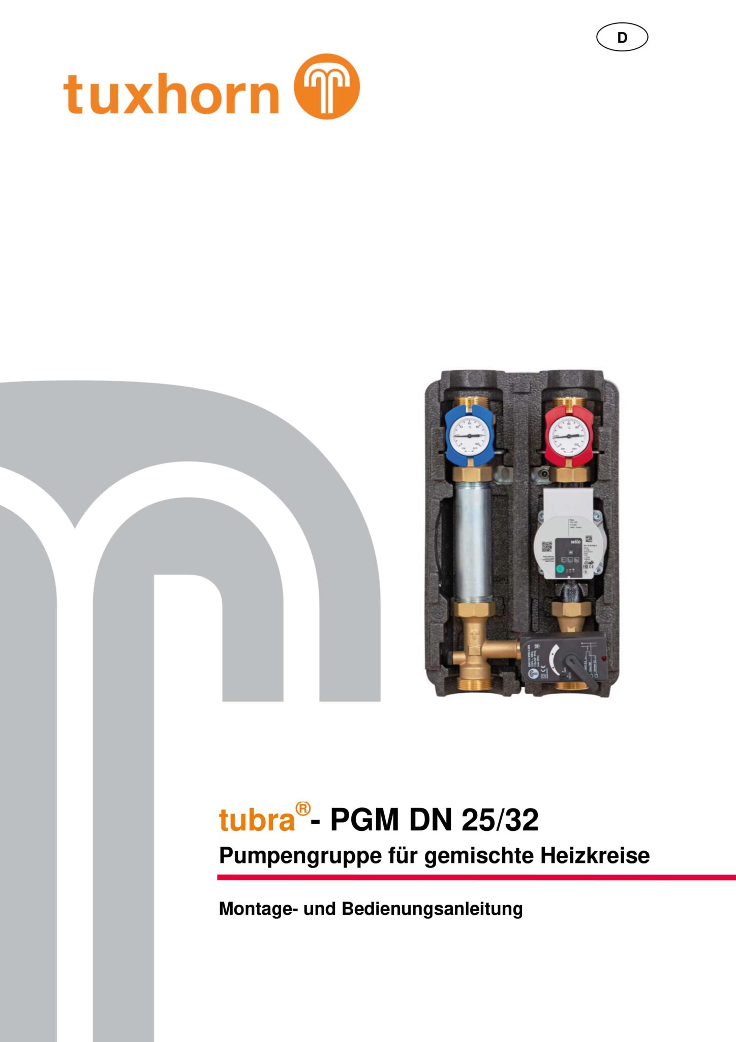 Tuxhorn Rve Heizkeisgruppen DN 25/32 – Gebr. Tuxhorn GmbH & Co. KG