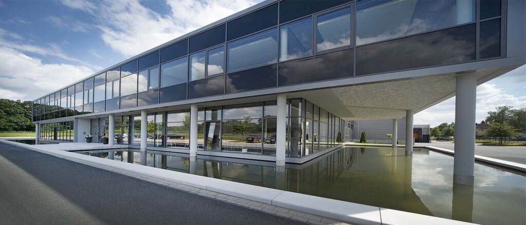 Modern architecture the new company building